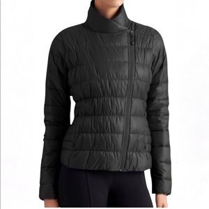 Athleta Downalicious Asymmetrical Black 